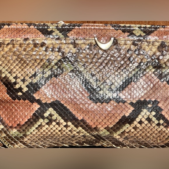 Vintage Morris Moskowitz Reptile Handbag Crossbody 1970’s - Picture 5 of 16